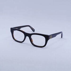 🕶️ New Off-White OERJ07N STYLE 7N 1000 Eyeglasses - Black Frame